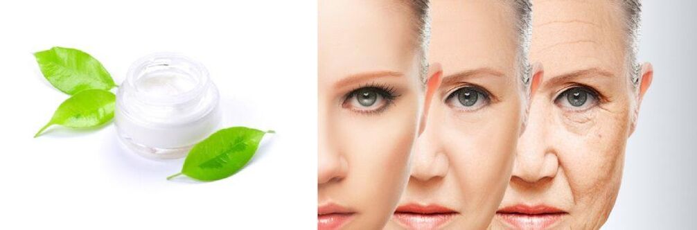 Anti-aging face mask